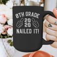 8th Grade Nailed It 2020 Graduation Graphic Print Coffee Mug