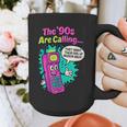 The 90s Are Calling Retro 90s Kid Nostalgia Gag Meme Graphic Print Coffee Mug