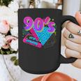 90's Vibe Retro Style Cassette Tape Nostalgia 1990s Party Graphic Print Coffee Mug