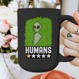 Alien Avoids Humans Sarcastic Introvert Humor Graphic Print Coffee Mug