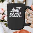 Anti Social Anti Social Club Introvert People Haters Graphic Print Coffee Mug Anti Social Anti Social Club Introvert People Haters Graphic Print Coffee Mug
