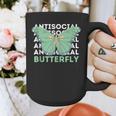 Anti-Social Introvert Butterfly Graphic Print Coffee Mug Anti-Social Introvert Butterfly Graphic Print Coffee Mug