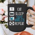 Athletic Trainer Eat Sleep Tape Ankles Graduation Graphic Print Coffee Mug