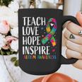 Autism Awareness Ribbon Mom Dad Kids Autistic Support Autism Graphic Print Coffee Mug Autism Awareness Ribbon Mom Dad Kids Autistic Support Autism Graphic Print Coffee Mug