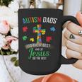 Autism Dad Son Father Autistic Kid Awareness Jesus Christian Graphic Print Coffee Mug
