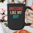 Awesome Like My Boy Mom Dad Graphic Print Coffee Mug