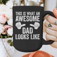 This Is What An Awesome Dad Looks Like Shirt Men Fathers Day Graphic Print Coffee Mug