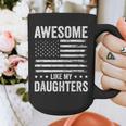 Awesome Like My Daughters Men Fathers Day Dad Graphic Print Coffee Mug