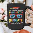 Awesome Kindergarten Graduate Looks Like 2024 Graduation Graphic Print Coffee Mug