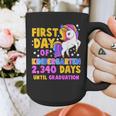 Back To School First Day Of Kindergarten Graduation Unicorn Graphic Print Coffee Mug