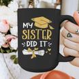 Back To School My Sister Did It Graduation Proud Sister Graduated Female X-Small Graphic Print Coffee Mug