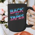Back To Tapes Retro 80s Cassette Mixtape Nostalgia Graphic Print Coffee Mug