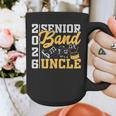 Band Senior Uncle Class Of 2026 Graduation Graduate Graphic Print Coffee Mug