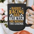 Barrel Racing Dad Horse Barrel Racer Graphic Print Coffee Mug
