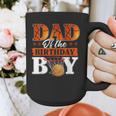 Basketball DAD Of The Birthday Boy Family Matching Graphic Print Coffee Mug