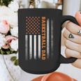 Basketball Dad USA US Flag Basketball Men Graphic Print Coffee Mug