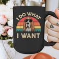 Basset Hound Shirts I Do What I Want Basset Hound Dad Graphic Print Coffee Mug