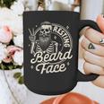 Bearded Dad Daddy Papa Father’s Day Resting Beard Face Graphic Print Coffee Mug