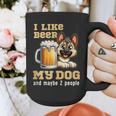 I Like Beer My Dog And Maybe 2 People Introvert Pun Graphic Print Coffee Mug