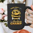 Bees They Call Me The Spelling Bee Champ Graduation Graphic Print Coffee Mug