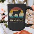 Berner Dad For Men Bernese Mountain Dog Vintage Dad Graphic Print Coffee Mug