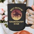 Best Buckin' Granddaddy Western Rodeo Cowboy Bucking Horse Graphic Print Coffee Mug