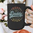 Best Daddy Ever Father's Day Daddy Vintage Emblem Graphic Print Coffee Mug
