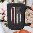 Best Dog Dad Ever American Flag For Best Father Graphic Print Coffee Mug