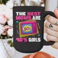The Best Moms Are 90s Girls 90s Aesthetic Mom Nostalgia Graphic Print Coffee Mug