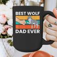 Best Wolf Dad Ever Graphic Print Coffee Mug