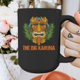 The Big Kahuna Hawaiian Tiki Dad Boss T-Shirt Graphic Print Coffee Mug