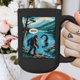 Bigfoot Sasquatch Loch Ness Monster Introvert Bruh Graphic Print Coffee Mug Bigfoot Sasquatch Loch Ness Monster Introvert Bruh Graphic Print Coffee Mug
