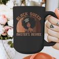 Black Queen With a Masters Degree Melanin Girls Graduation Graphic Print Coffee Mug
