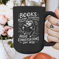 Books Helping Introverts Avoid Conversations Since 1454 Graphic Print Coffee Mug Books Helping Introverts Avoid Conversations Since 1454 Graphic Print Coffee Mug