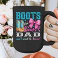 Boots Or Bows Dad Loves You Gender Reveal Party Graphic Print Coffee Mug