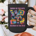 Born In The 80s Raised In The 90s Nostalgia Retro Memories Graphic Print Coffee Mug