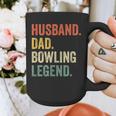 Bowler Husband Dad Bowling Legend Father's Day Graphic Print Coffee Mug