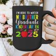 My Brother Graduated Kindergarten Class Of 2025 Graduation Graphic Print Coffee Mug