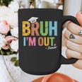 Bruh I'm Out Senior Graduation Graphic Print Coffee Mug