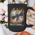 Buffering Glitched CD On Fire 2000s Nostalgia Graphic Print Coffee Mug