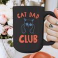 Cat Dad Club Life Is Better With Cats Retro Cat Dad Graphic Print Coffee Mug