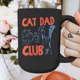 Cat Dad Club Life Is Better With Cats Cat Dad Retro Graphic Print Coffee Mug Cat Dad Club Life Is Better With Cats Cat Dad Retro Graphic Print Coffee Mug