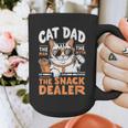 Cat Dad The Man The Myth The Snack Dealer Graphic Print Coffee Mug