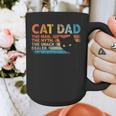 Cat Dad The Man The Myth Snack Dealer Fathers Day Graphic Print Coffee Mug