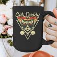 Cat Daddy Retro Sunglasses Cat Fur Dad Papa Vintage Cat Dad Graphic Print Coffee Mug