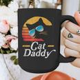Cat Daddy Vintage 80s Style Cat Retro Sunglasses Distressed Graphic Print Coffee Mug Cat Daddy Vintage 80s Style Cat Retro Sunglasses Distressed Graphic Print Coffee Mug