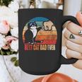 Cat Loving Daddy Fathers Day Mens None Best Cat Dad Ever Paw Fist Bump Fathers Day TeeShirt Small US Graphic Print Coffee Mug