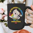 Cat Mom Loves Cats Dad Not In The Mood For People Introvert Graphic Print Coffee Mug Cat Mom Loves Cats Dad Not In The Mood For People Introvert Graphic Print Coffee Mug