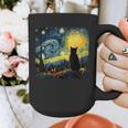 Cat Starry Night Van Gogh Cat For Cat Lover Cat Mom Cat Dad Graphic Print Coffee Mug
