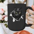 Cat Torn Cloth For Cat Lover Cat Dad Cat Mom Graphic Print Coffee Mug